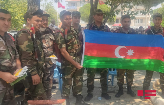 Противопожарные силы МЧС Азербайджана привлечены к тушению еще одного пожара в Турции-ФОТО 