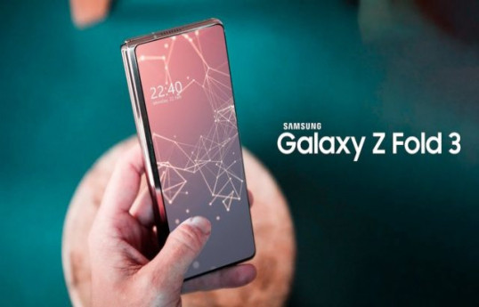 Samsung показал складной смартфон с невидимой камерой Galaxy Z Fold3