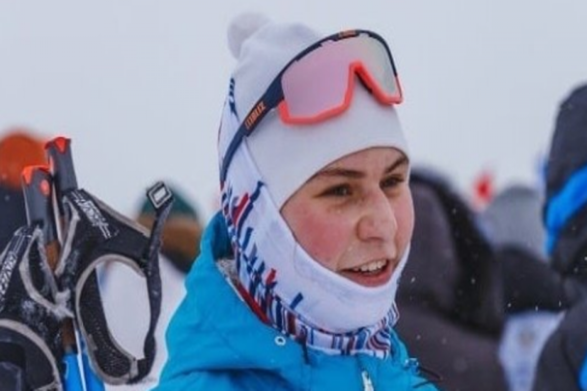 Российская лыжница Динара Гаджиева