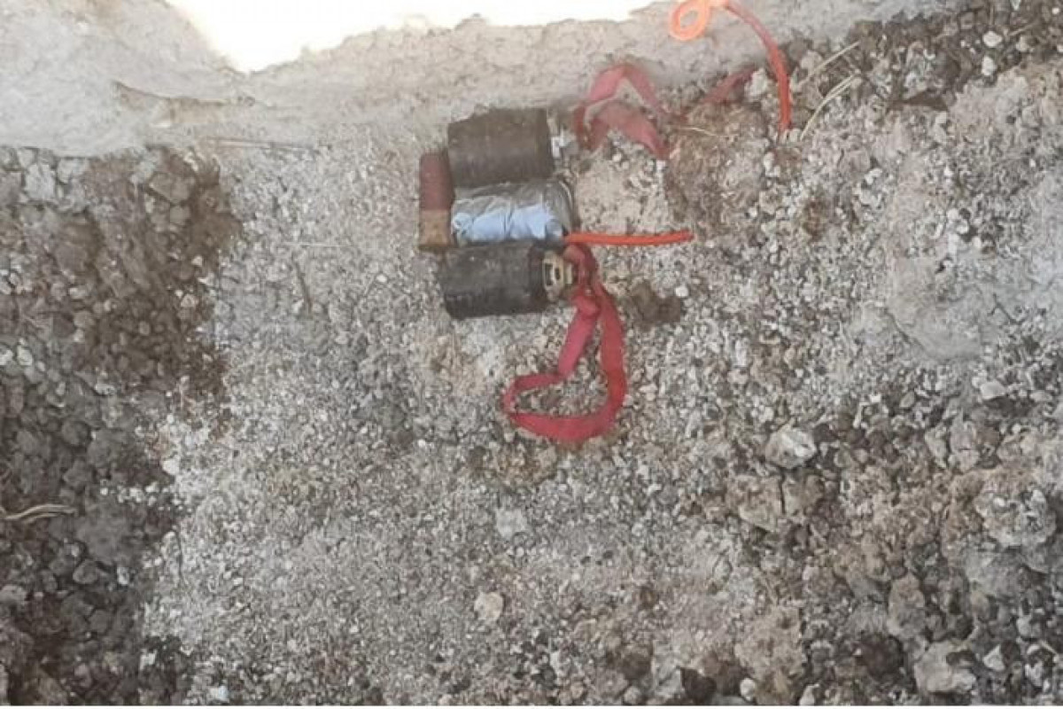 Полиция Ходжавенда обнаружила бомбу М-85 во дворе жилого дома