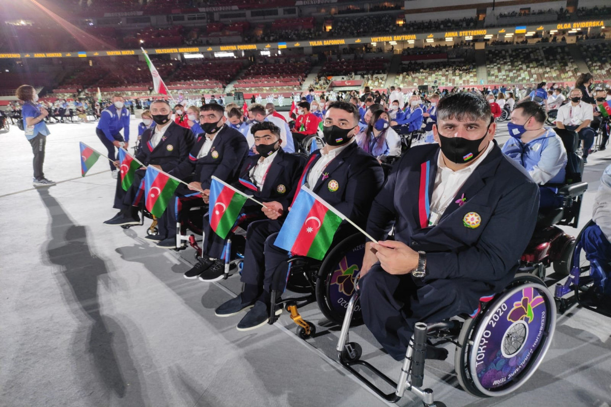 Азербайджан принял участие на церемонии Открытия Паралимпиады-2020