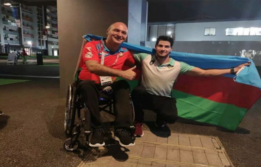 Атлет сборной Гамид Гейдари