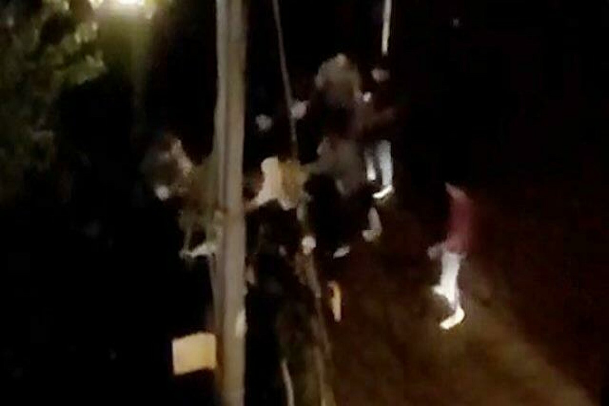 Опубликовано видео массовой драки мигрантов в Москве -ВИДЕО 