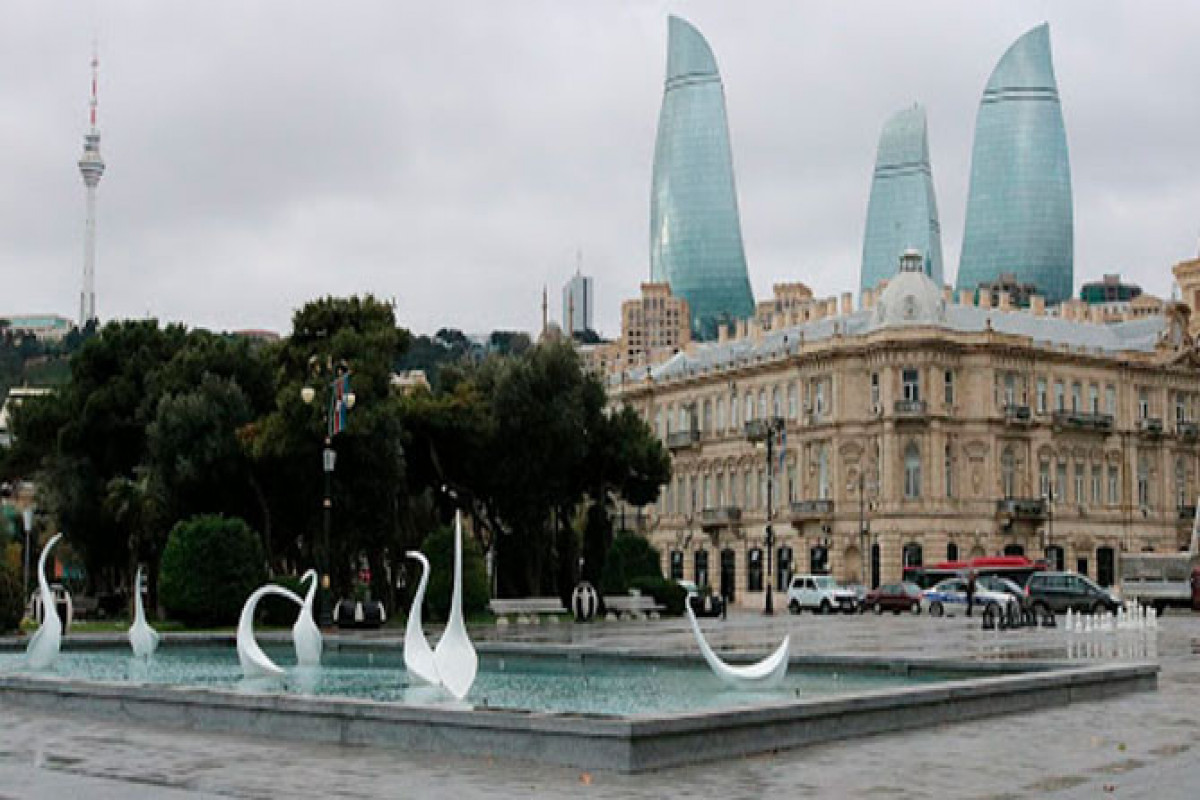 В понедельник в Баку без осадков