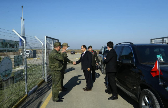 Посол Турции посетил совместный российско-турецкий Мониторинговый центр в Карабахе-ФОТО 