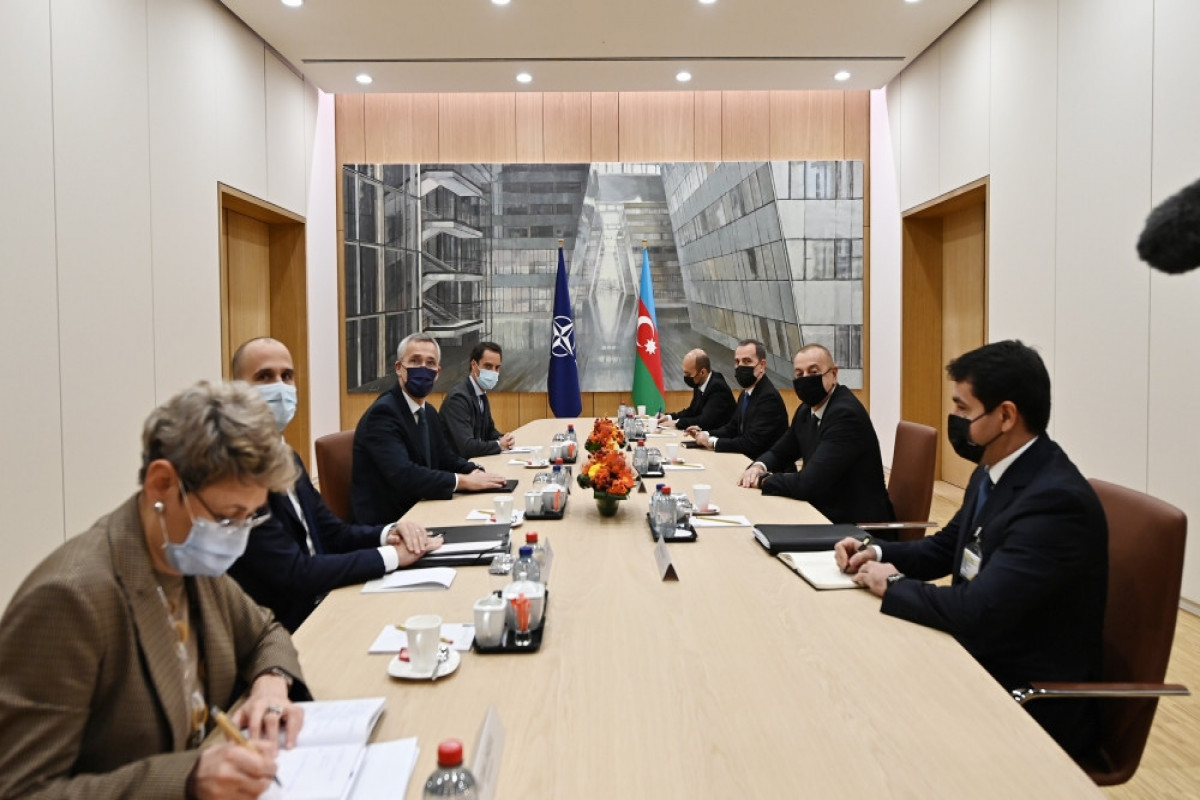 Президент Азербайджана встретился с генсеком НАТО-ФОТО -ОБНОВЛЕНО 
