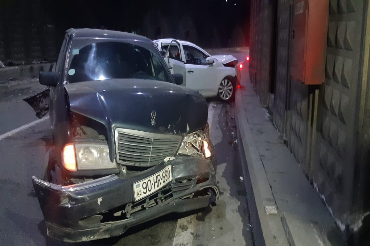 В Баку в тоннеле произошла тяжелая авария-ФОТО -ВИДЕО 
