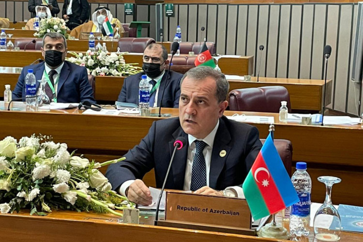 Джейхун Байрамов выступил на заседании Совета министров иностранных дел ОИС