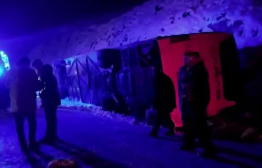 В Турции разбился автобус с гражданами Азербайджана: двое погибших, один в критическом состоянии -ОБНОВЛЕНО 