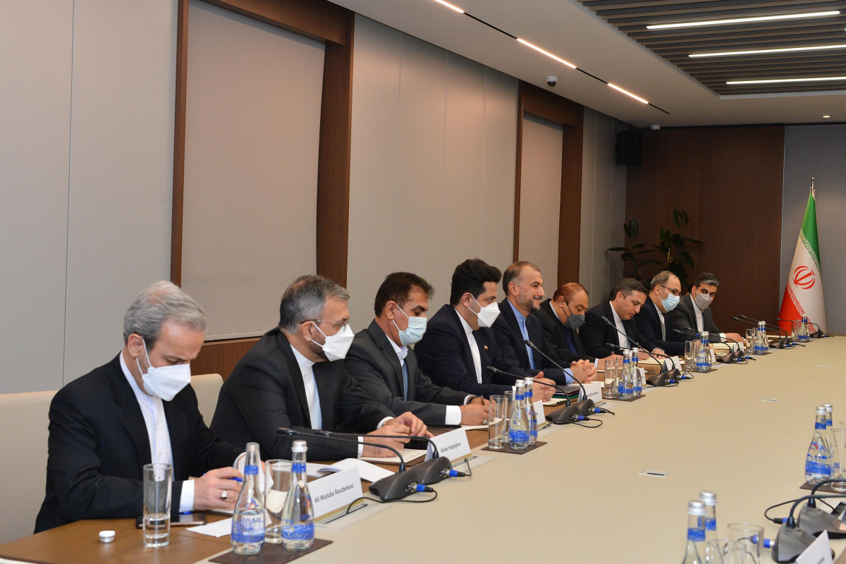 встреча министров иностранных дел Азербайджана и Ирана