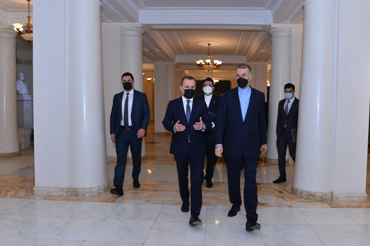 встреча министров иностранных дел Азербайджана и Ирана
