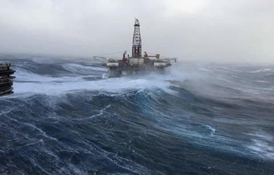 Высота волн в Каспийском море достигла 2,2 м-ФАКТИЧЕСКАЯ ПОГОДА 