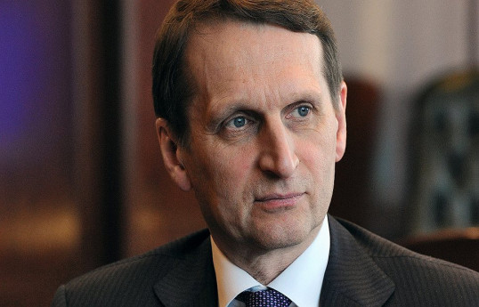 Директор Службы внешней разведки Российской Федерации Сергей Нарышкин