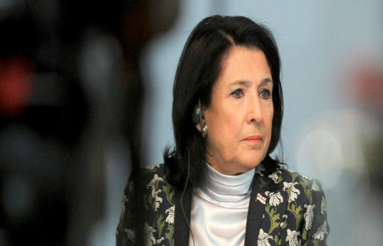 Саломе Зурабишвили направила поздравительное письмо Президенту Азербайджана