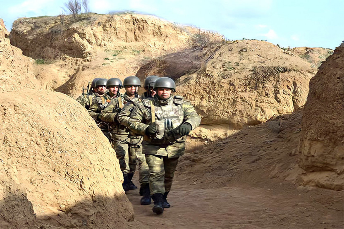 МО Азербайджана обеспечило боевое дежурство на освобожденных территориях -ВИДЕО 