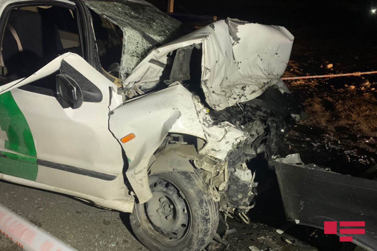 В Баку водитель задремал и совершил тяжелое ДТП, есть погибший и раненые-ФОТО -ВИДЕО 