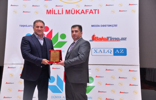 Физули Мусаев удостоен Национальной премии «Qızıl Buta»-ФОТО 