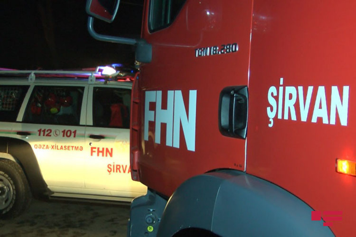 В Ширване пьяный мужчина устроил пожар в общежитии-ФОТО -ВИДЕО 