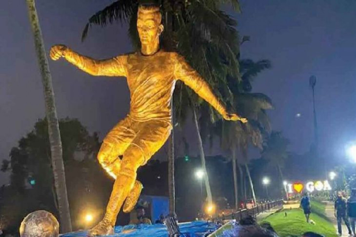Открытие статуи Криштиану Роналду обернулось скандалом в индийском городе