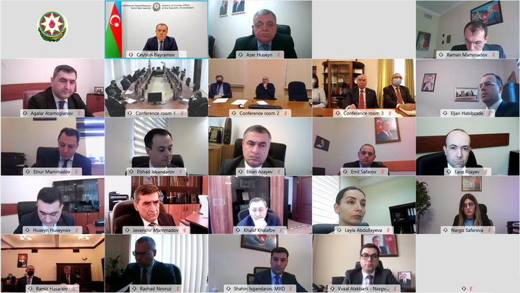 Состоялось расширенное заседание коллегии МИД Азербайджана