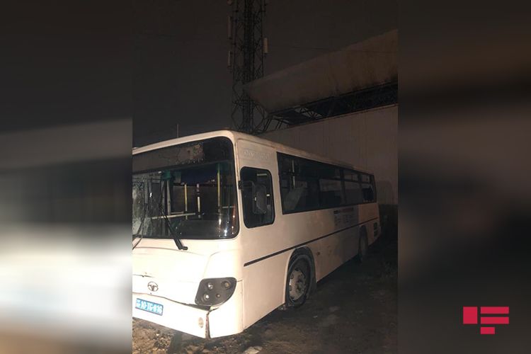 БТА распространило информацию об угоне автобуса в Сумгайыте - ФОТО