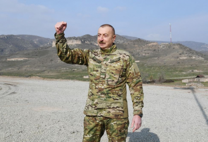 Ильхам Алиев: «Азерэнержи» строит в Шуше электрическую подстанцию