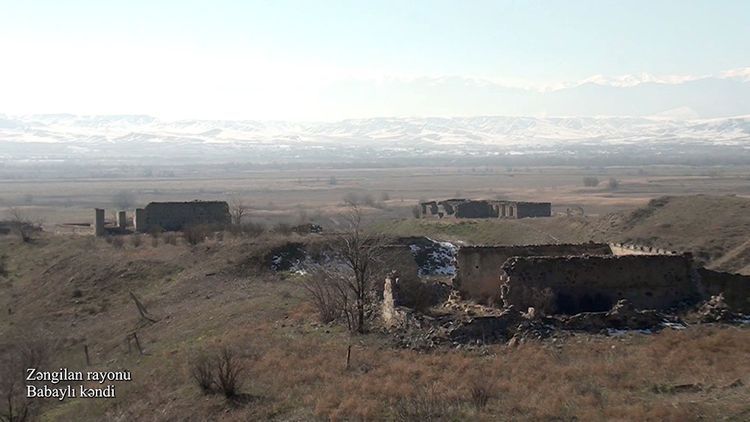 Село Бабайлы Зангиланского района - ВИДЕО