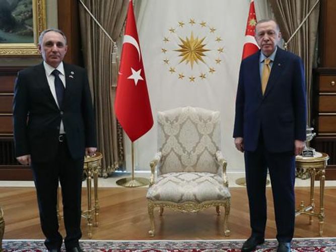 Президент Турции принял генпрокурора Азербайджана