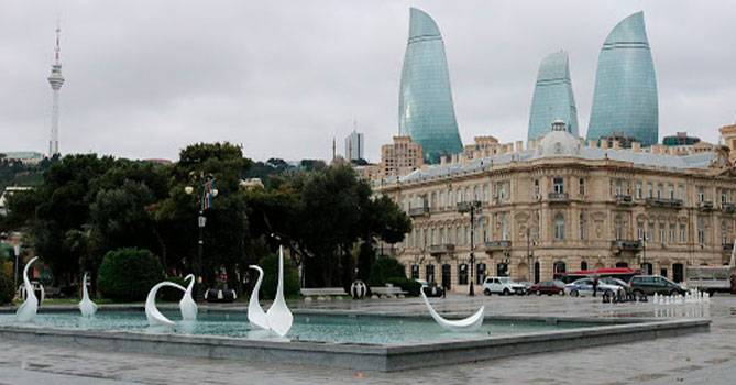 Завтра в Баку пасмурно и 5 градусов тепла 
