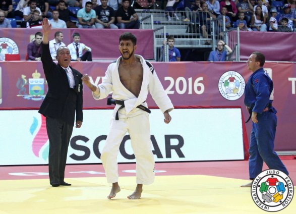 Азербайджанский дзюдоист завоевал золотую медаль