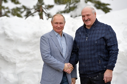 Начались переговоры Путина и Лукашенко