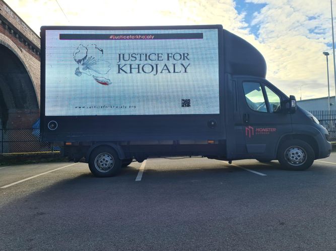 В Лондоне организована информационная акция о Ходжалинском геноциде - ФОТО