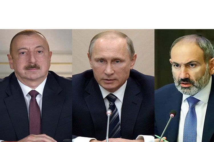 Путин 11 января в Москве обсудит с Ильхамом Алиевым и Пашиняном реализацию заявления по Карабаху