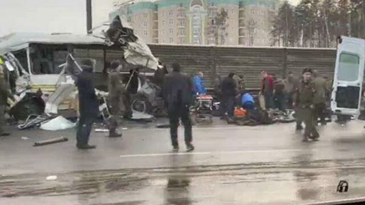 Число пострадавших в ДТП с военными автобусами в России выросло до 43
