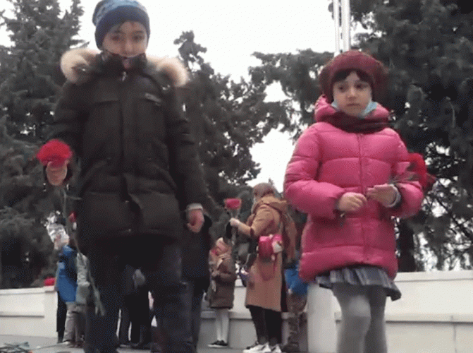Азербайджанские школьники создали видеоролик о трагедии 20 января