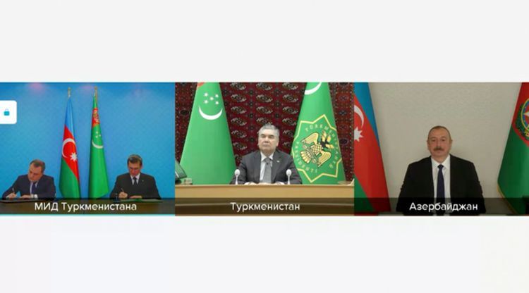 Бердымухамедов: Это знаменует собой новый этап в энергетическом сотрудничестве Туркменистана и Азербайджана 