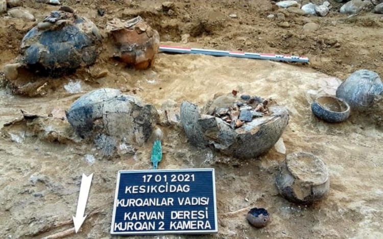 На территории заповедника "Кешикчидаг" обнаружены исторические памятники
