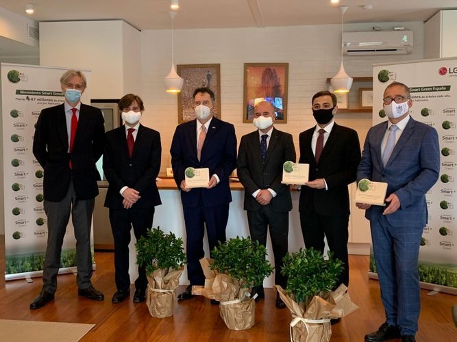Акция Мехрибан Алиевой по посадке 650 тысяч деревьев в Азербайджане удостоена награды в Испании - ФОТО