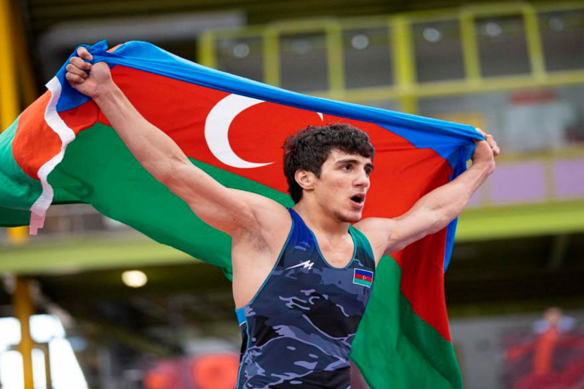Азербайджанские спортсмены одержали победу на чемпионате Европы по вольной борьбе-ФОТО