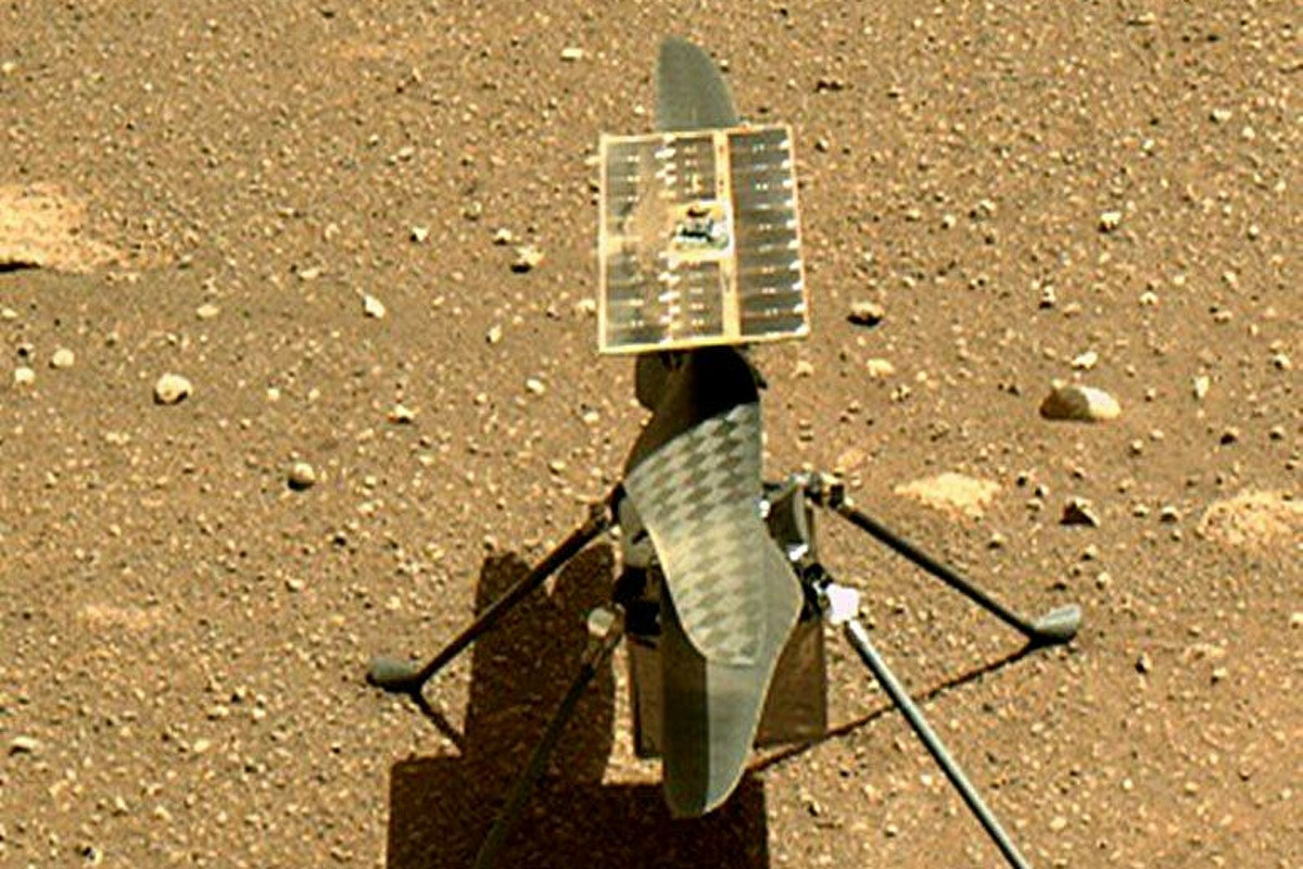 Вертолет Ingenuity завершил девятый полет на Марсе