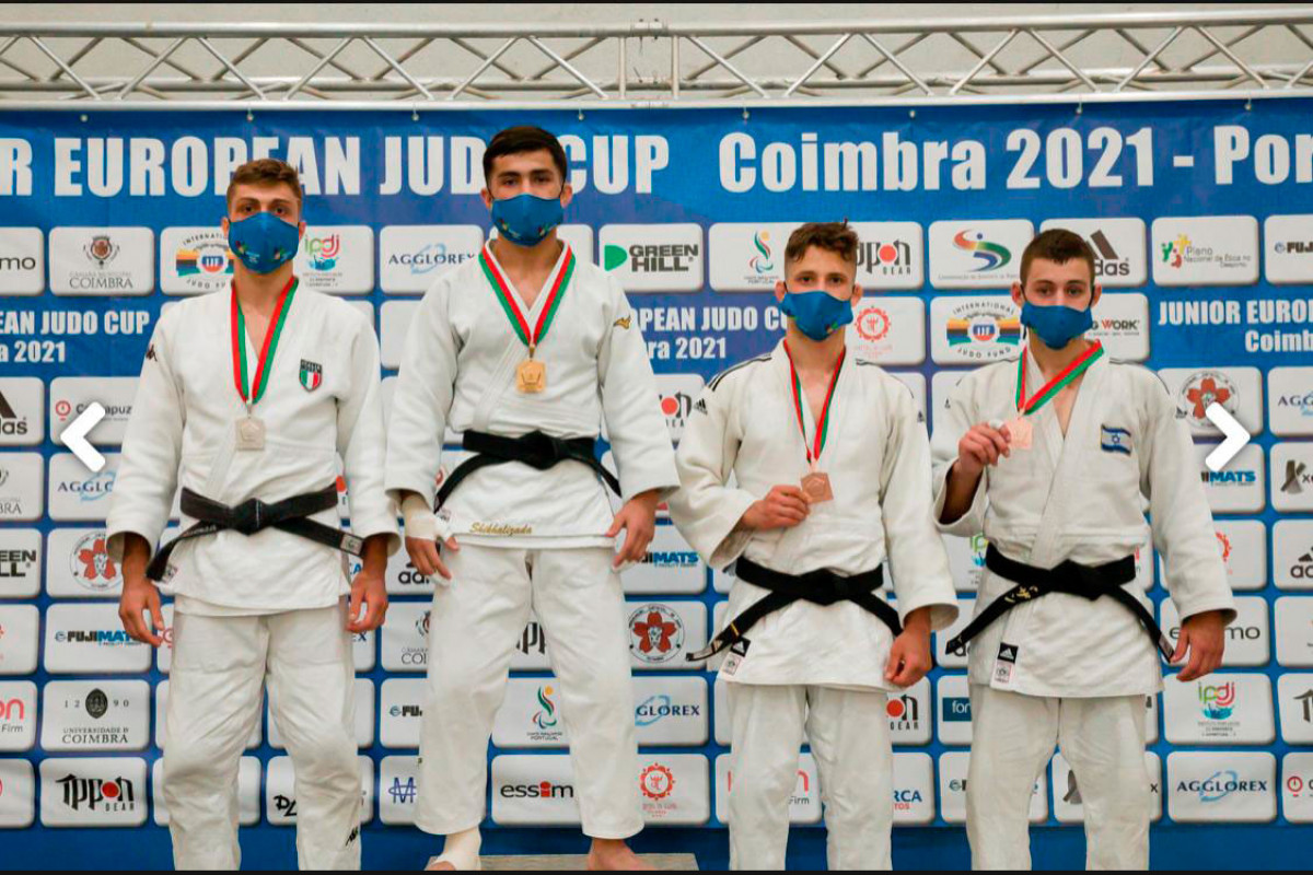 Азербайджанские спортсмены добились успеха на Кубке Европы по дзюдо-ФОТО 