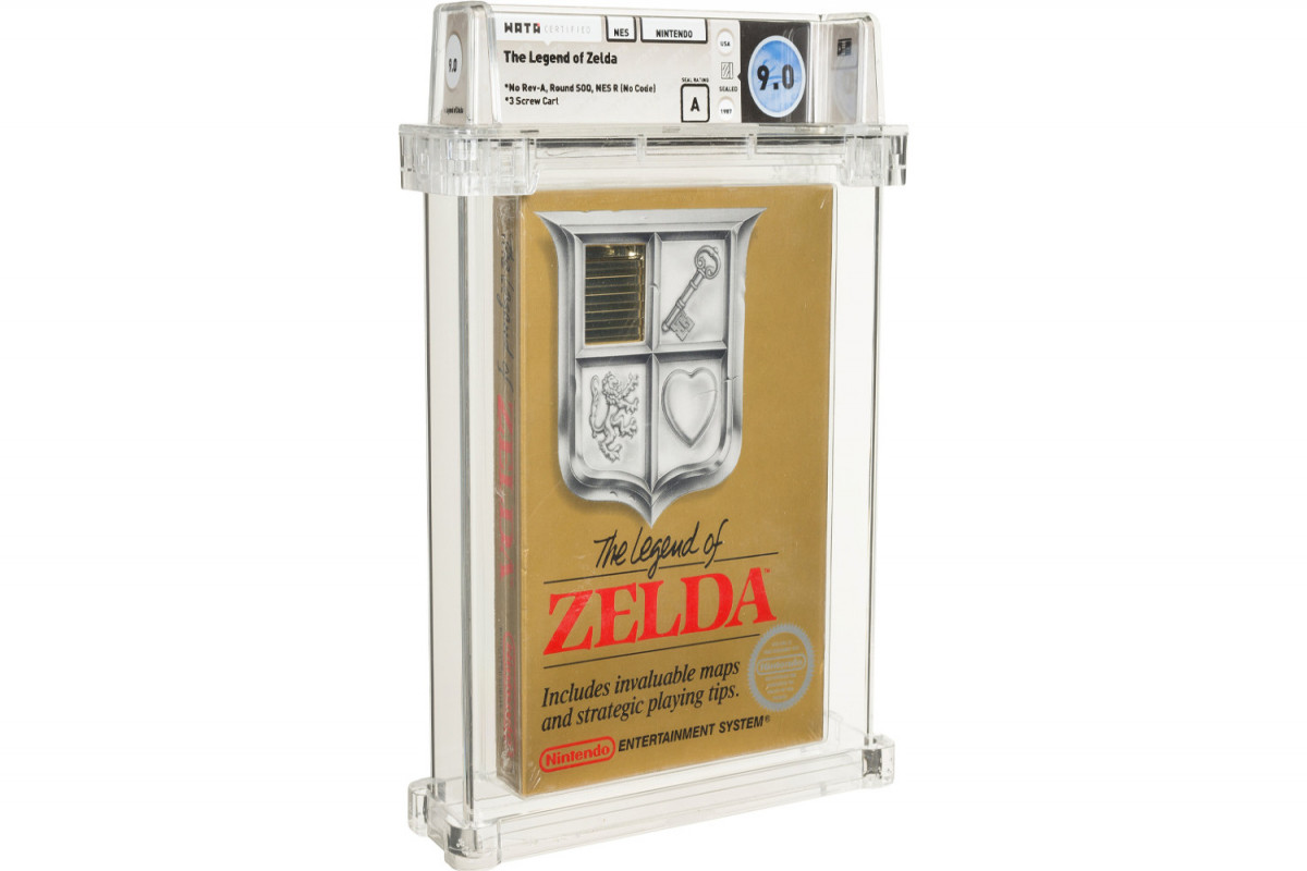 Копию компьютерной игры «The Legend of Zelda» продали за $870 000
