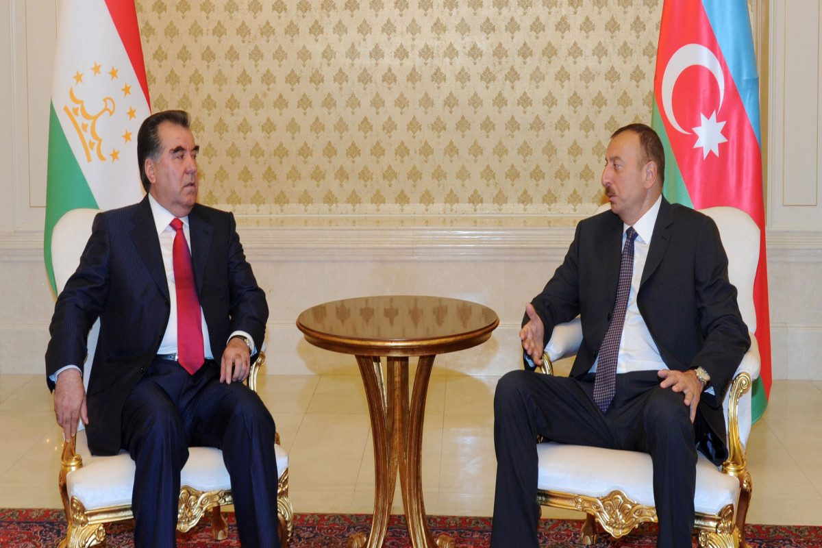 Ильхам Алиев и Эмомали Рахмон обсудили ситуацию на границе Таджикистана и Афганистана