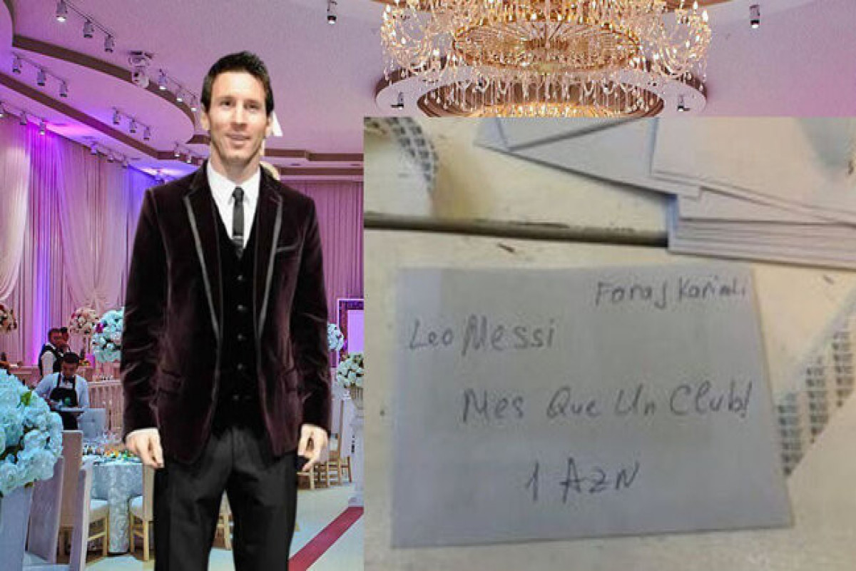 «Месси» погулял на азербайджанской свадьбе -ФОТО 
