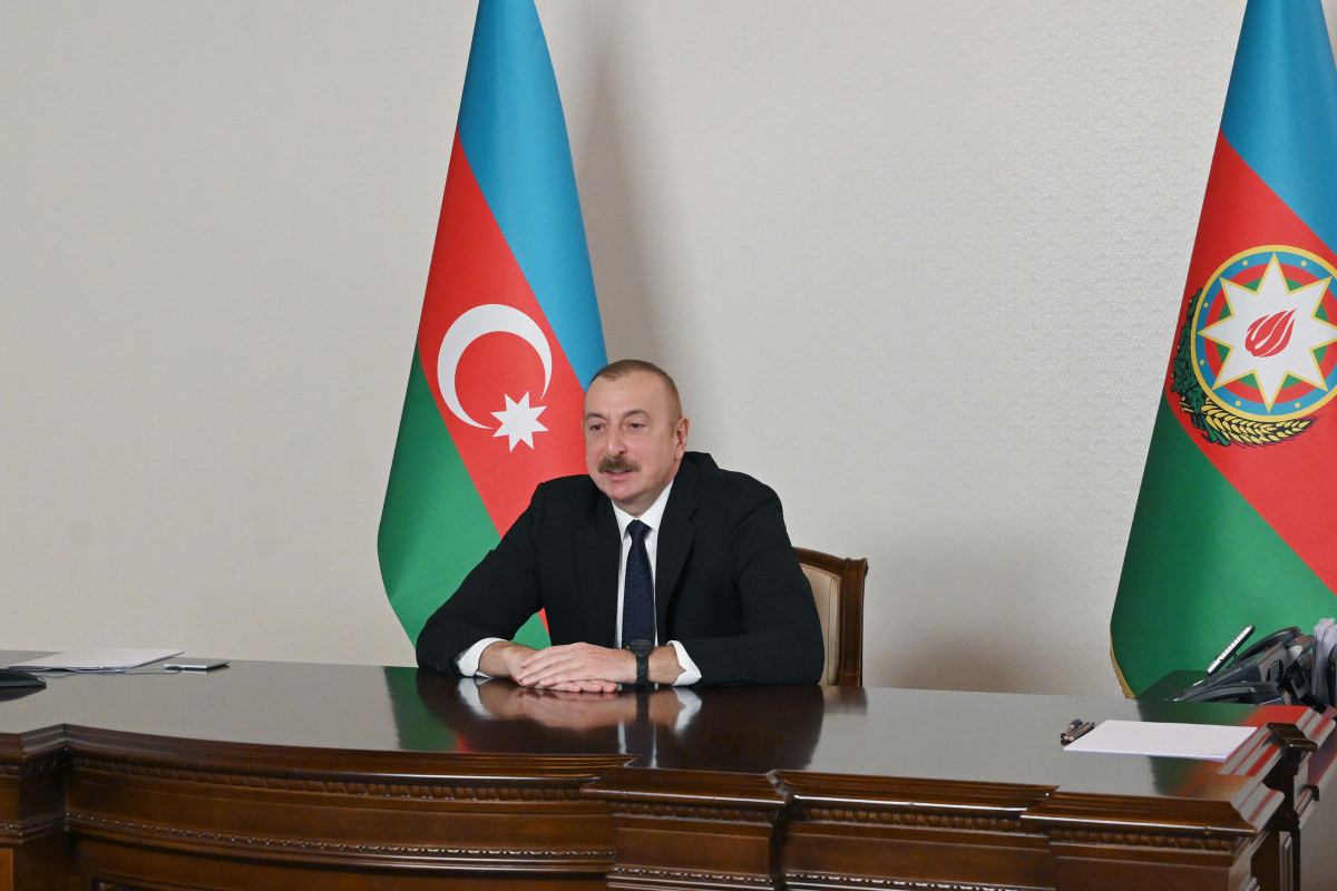 Президент: Международная общественность должна заставить Армению передать Азербайджану минные карты