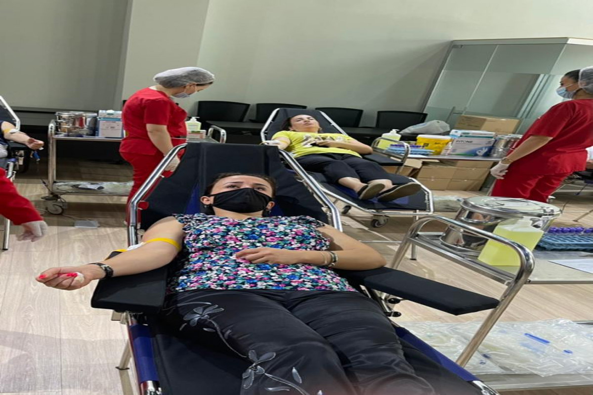 В Азербайджане проведена акция по сдаче крови-ФОТО 