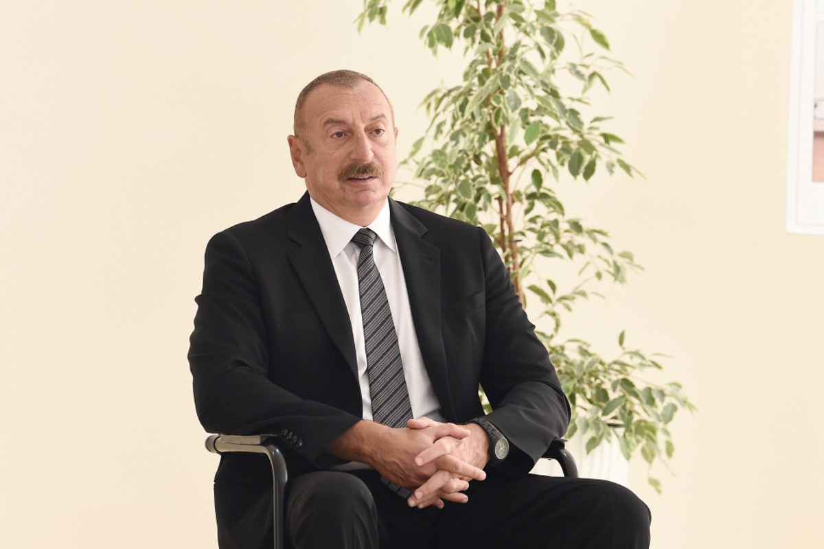 Ильхам Алиев: В Азербайджане нет территориальной единицы под названием Нагорный Карабах
