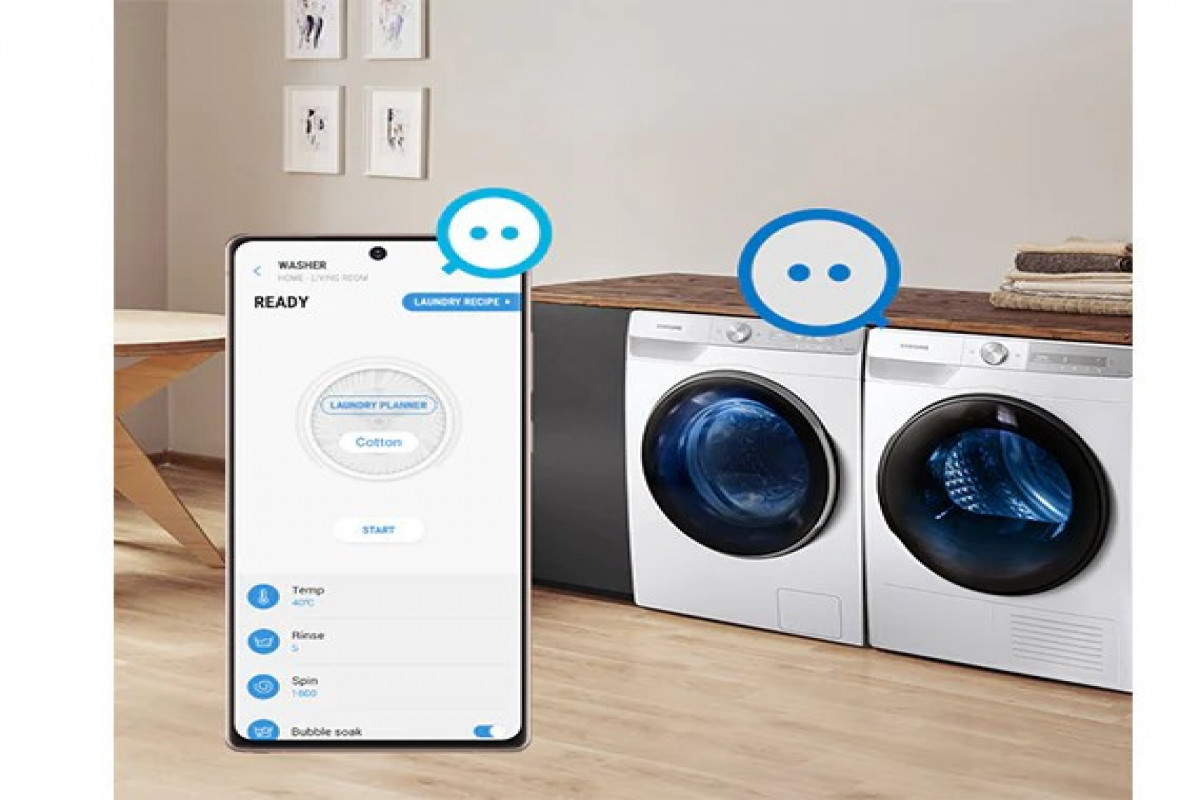 Интеллектуальная стиральная машина AI EcobubbleTM от Samsung