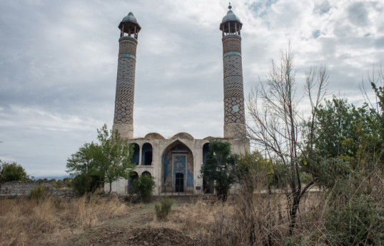 город Агдам, мечеть