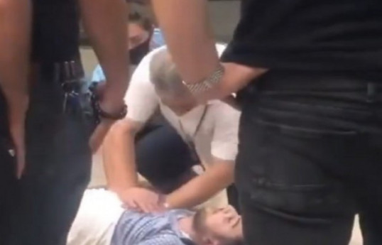 В Баку в одном из супермаркетов внезапно скончался мужчина-ВИДЕО 
